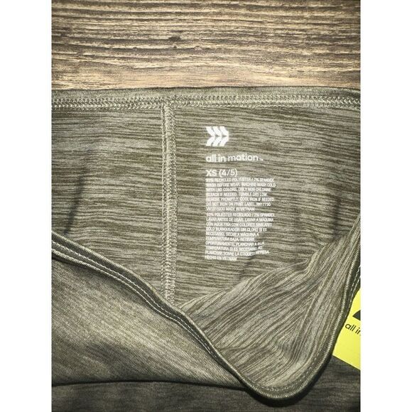 Girls' Long Sleeve Studio T-Shirt - All in Motion Green Size XL(14/16) NWT. S - Picture 5 of 5